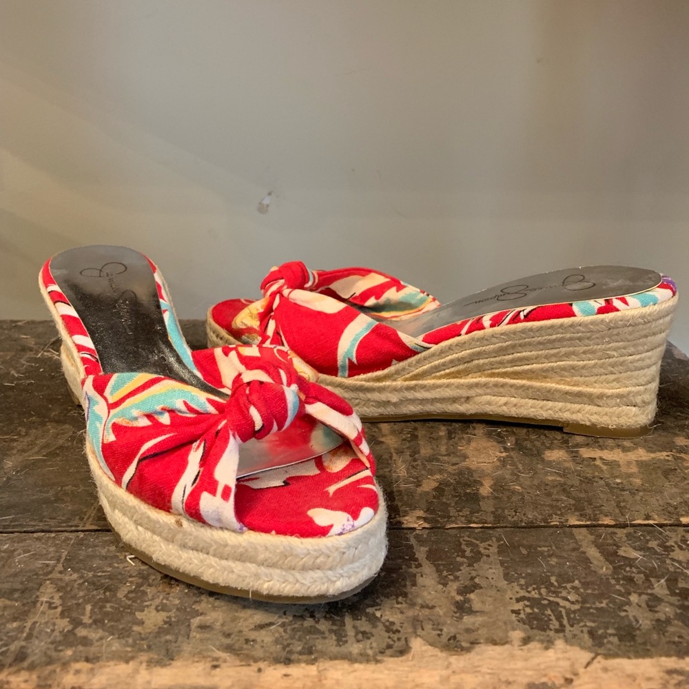Jessica Simpson wedges